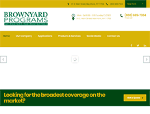Tablet Screenshot of brownyardprograms.com